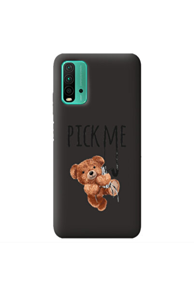 Other Xiaomi Poco M3 Pick me Black Colored Silicone TPU Θήκη