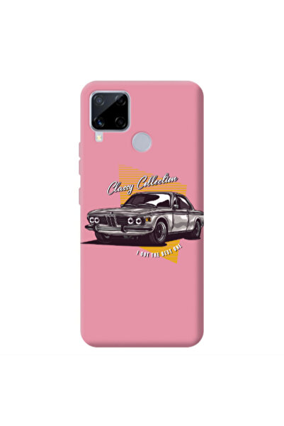 Other Realme C25S Classy Collection Pink Colored Silicone TPU Θήκη