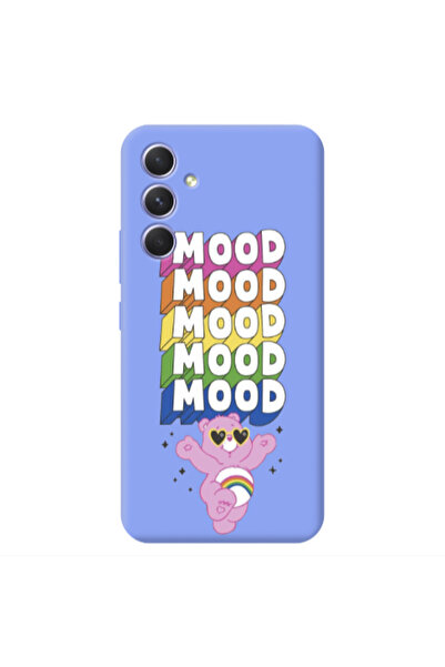 Other Samsung A54 Mood Light Purple Colored Silicone TPU Θήκη