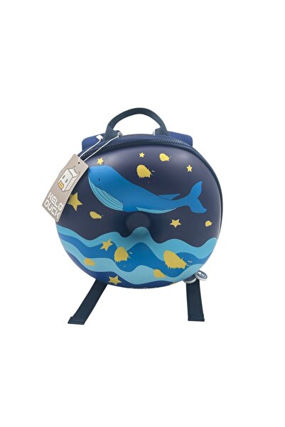 B&D Donut EVA Backpack for Kids – Blue Lightweight Hard Shell School Backpack...