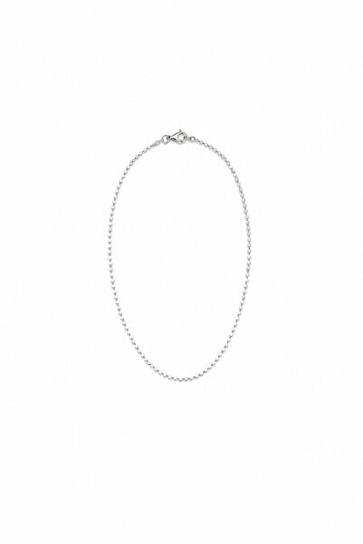 Balenbi Jewelry Pul Chain Anti-Tarnish Steel Women's Necklace 45 cm Silver 1174