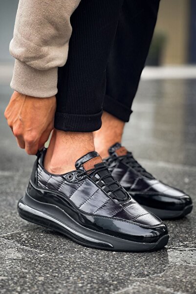 Aymood Mn179 - Rst Sporty Runner Men's Shoes Black