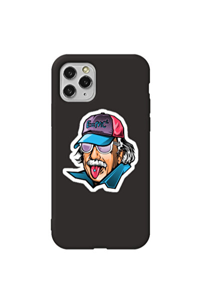 Other Apple iPhone 11 Pro Einstein Black Colored Silicone TPU Θήκη