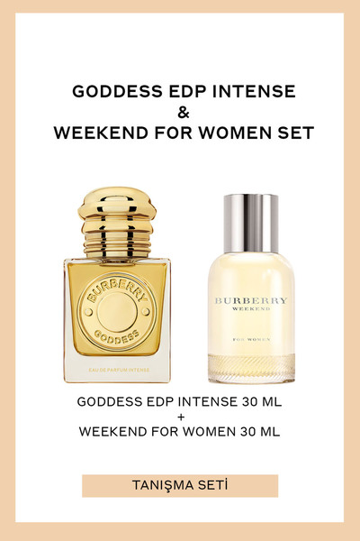 BURBERRY Goddess EDP Intense 30 ml + Weekend For Women EDP 30 ml Kadın Parfüm...