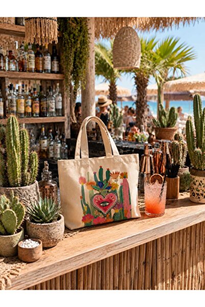 Juniper Thermos Pocket, Canvas Bag, Beach Bag, Cloth Bag