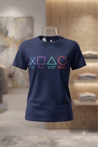 KOZİA OUTDOORS Ανδρικό/Γυναικείο unisex μπλουζάκι με στάμπα για gaming, overs...