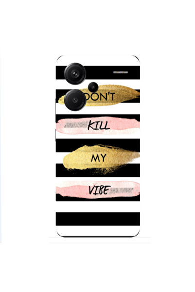 Other Xiaomi Redmi Note 13 Pro+ 5G Kill my vibe Transparent Silicone TPU Θήκη