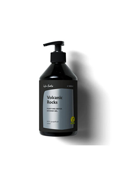 LIFE ROOTS | Purifying Detox Volcanic Rocks Shower Gel Αφρόλουτρο με Ηφαιστει...