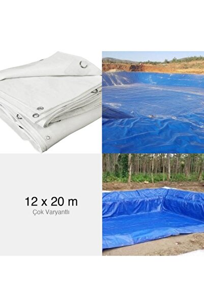 ABK PLASTİK Branda Çadırı Ebatlı Su Geçirmez Beyaz 1. kalite 180gr