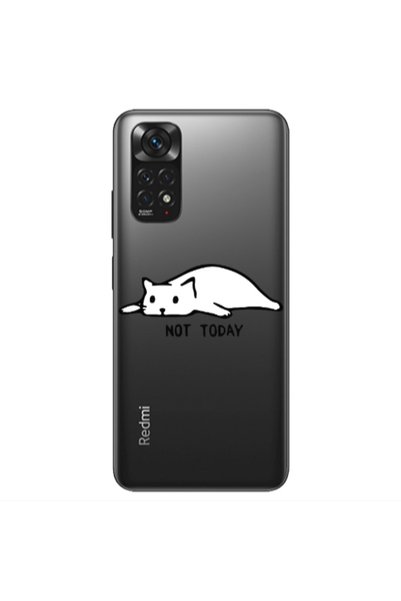 Other Xiaomi Redmi Note 11S NFC Not Today Transparent Silicone TPU Θήκη