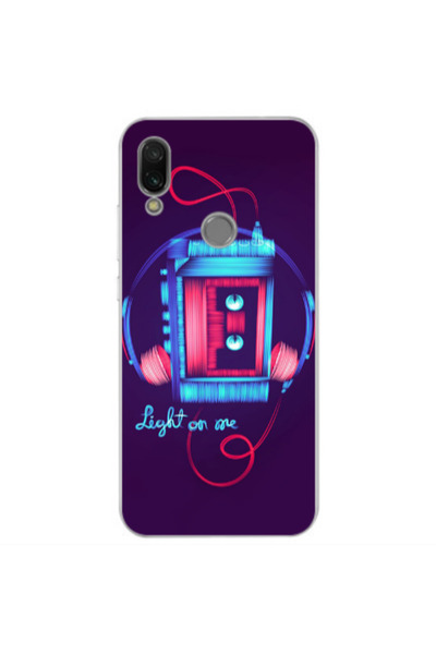 Other Xiaomi Redmi Note 7 Light on me Transparent Silicone TPU Θήκη