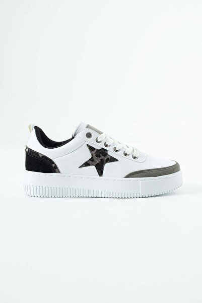 L.A Polo White Smoked Women's Sneaker