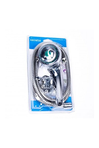lavella 3-jet shower head + chrome shower hose