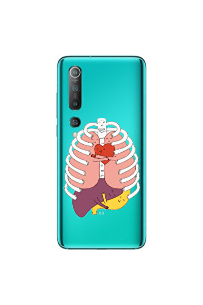 Other Xiaomi Mi 10 Anatomy Transparent Silicone TPU Θήκη
