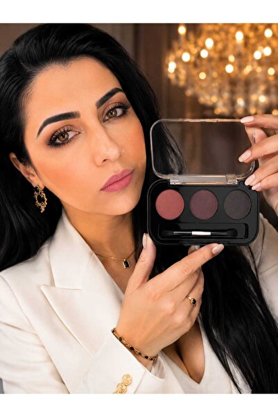 VitaMood Yaşam 3-Pack Eyebrow Shaping Palette – Natural-Looking Eyebrow Shado...