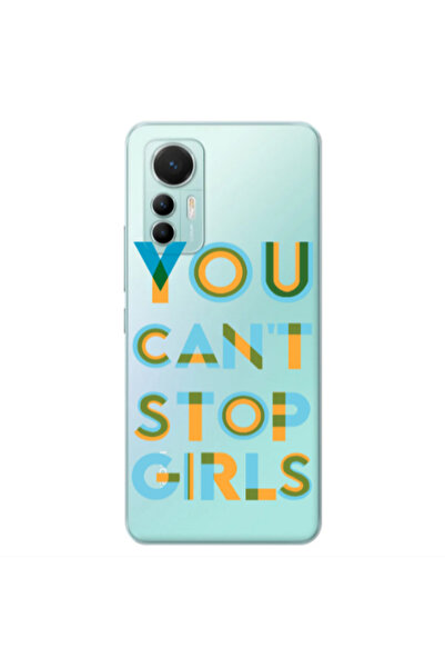 Other Xiaomi Mi 12 Lite You Cant Stop Girls Transparent Silicone TPU Θήκη