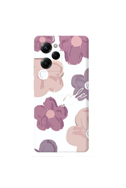Other Xiaomi Poco X5 Pro Flowers 2 Transparent Silicone TPU Θήκη