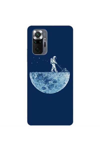 Other Xiaomi Redmi Note 10 Pro Max Mowing the moon Transparent Silicone TPU Θήκη