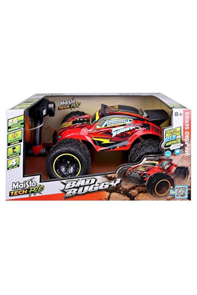 Maisto Masina RC Bad Buggy 2.4GHz, radiocomandata off-road, cu roti mari, Mul...