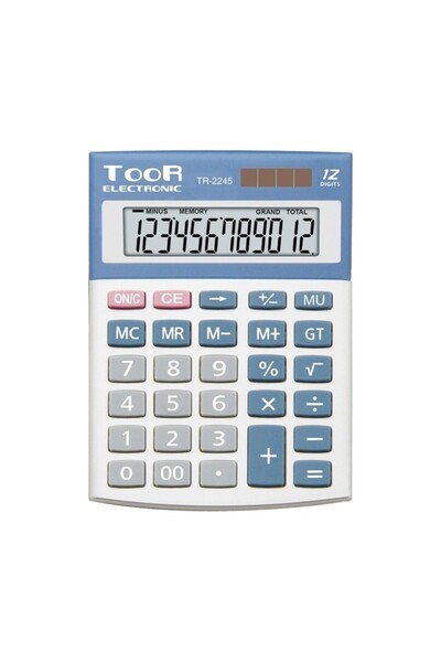 MC Micostore Настолен калкулатор TR-2245 120-1424, 12-разряден, захранване с ...