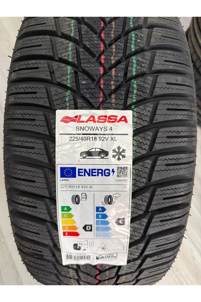 Lassa / 225/40R18 (SNOWAYS 4) 2025 KIŞ LASTİĞİ (1 ADET FİYATIDIR. EN AZ 2 ADE...