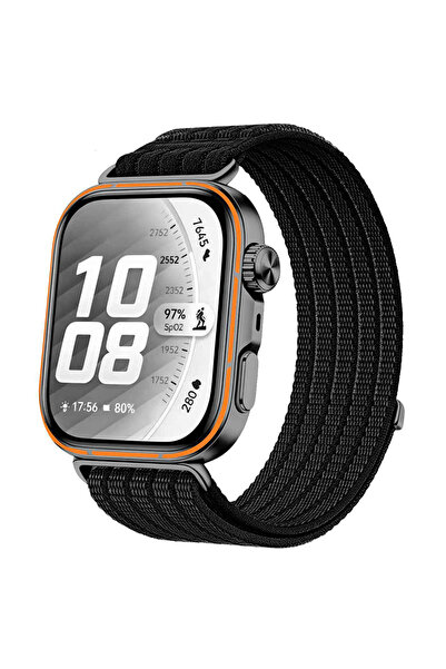 Techsuit Smartwatch Belt W085 for Huawei Watch Fit 5, adjustable, black