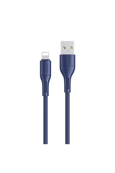 Usams Cablu U68 USB-A la Lightning 1m 2A Albastru