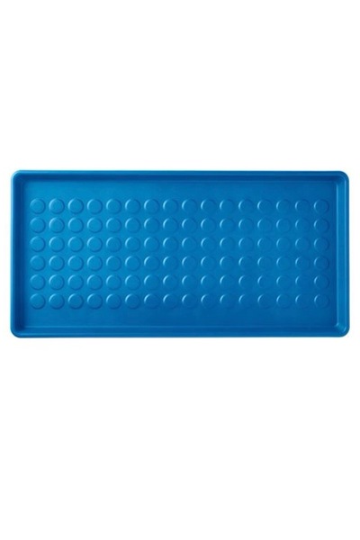 IKEA Baggmuck ayakkabı tepsisi mavi 71x35