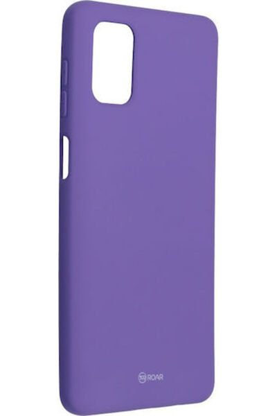 roar Πολύχρωμη Θήκη Πλάτης Σιλικόνης Ζελέ Μωβ (Galaxy M51)