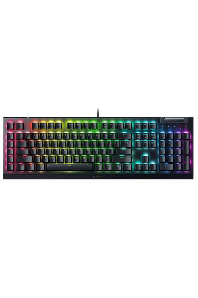 RAZER BlackWidow V4 X Green Switch Kablolu Türkçe Gaming Klavye (RZ03-0470120...