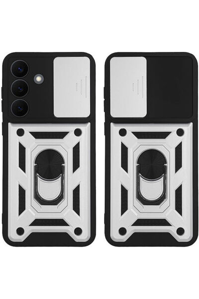 Other Θήκη Κινητού Τηλεφώνου Ring Armor Campro Sonique Samsung Galaxy S26 Ασημί