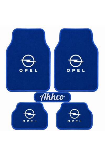 akkcompany Opel Corsa Uyumlu 5 Parça Halı Paspas Seti