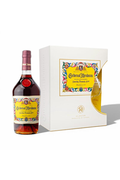 SANTA MİNO Pachet Cadou Cardenal Mendoza Solera Gran Reserva, 40%, 0.7L, cu u...