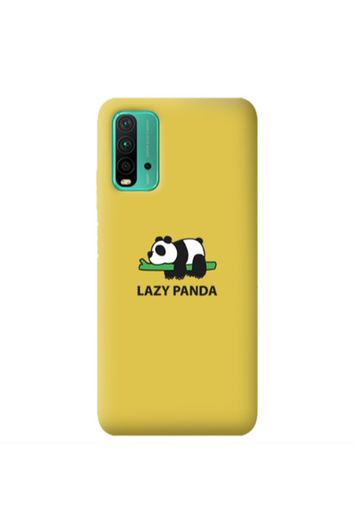 Other Xiaomi Poco M3 Lazy panda Yellow Colored Silicone TPU Θήκη