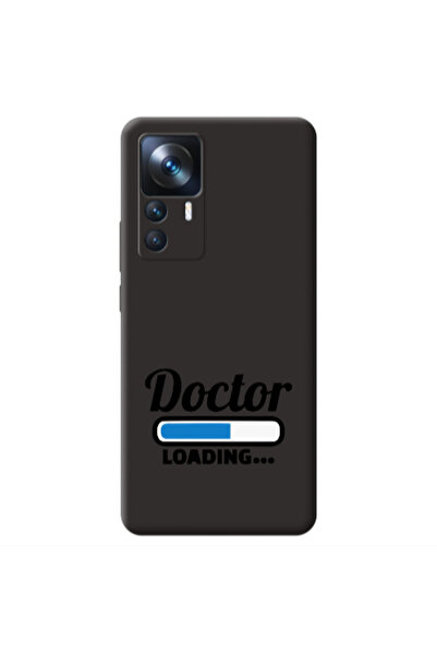 Other Xiaomi Mi 12T Doctor Loading Black Colored Silicone TPU Θήκη