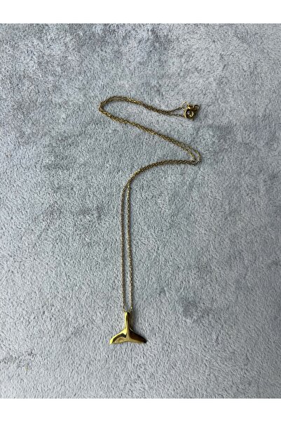 mitico jewellery Whale Tale for Luck Kısa Gümüş Kolye - 42 cm