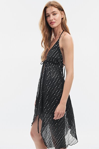 Stradivarius Pullu dökümlü top