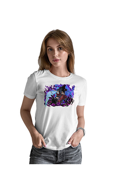 Generic Fashion World Naruto Madara Anime High-Quality Printed Cotton T-Shirt