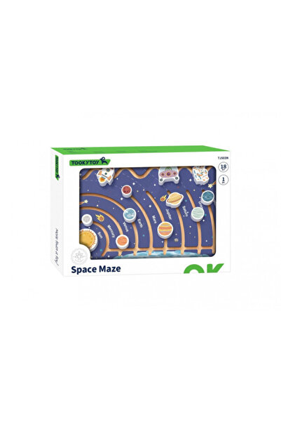 Tooky Toy Ξύλινο Διαστημικό Παιχνίδι TJ503N