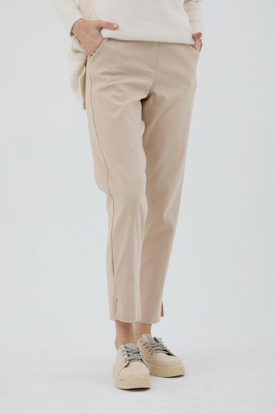 Moodbasic LİKRALI PAMUKLU CEPLİ PANTOLON