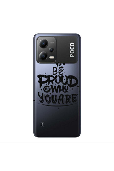 Other Xiaomi Poco X5 Be proud of who you are Transparent Silicone TPU Θήκη