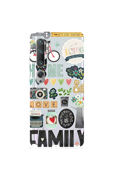 Other Xiaomi Mi Note 10 Pro Family love home Transparent Silicone TPU Θήκη