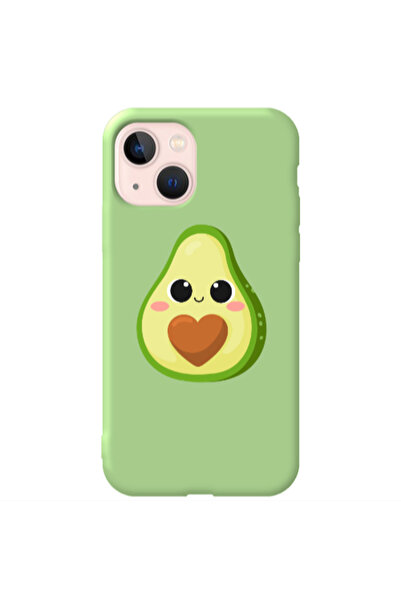 Other Apple iPhone 13 Baby avocado Light Green Colored Silicone TPU Θήκη