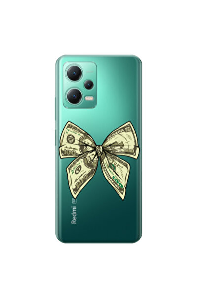 Other Xiaomi Redmi Note 12 Pro Plus 5G Bowtie Dollars Transparent Silicone TP...