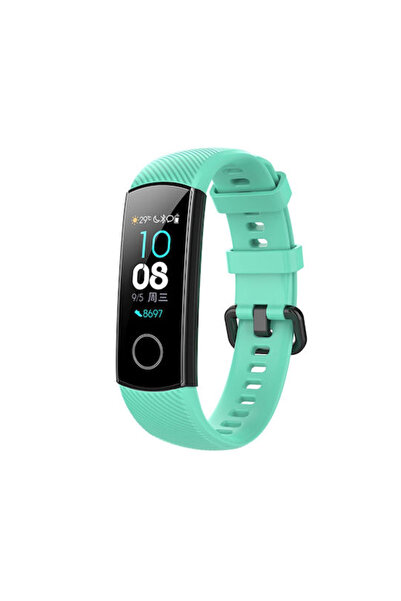OEM Λουράκι Σιλικόνης Huawei Honor Band 4 5 95.6mm +124.8mm Κυανό