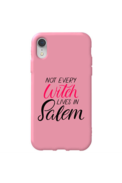 Other Apple iPhone Xr Not every witch lives in salem Pink Colored Silicone TP...