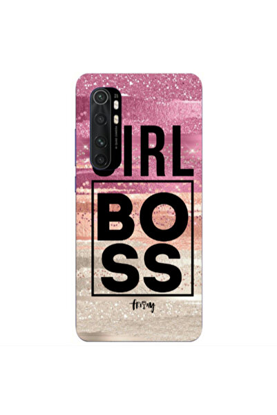 Other Xiaomi Mi Note 10 Lite Girl boss friday Transparent Silicone TPU Θήκη