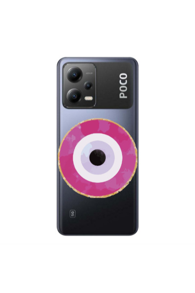 Other Xiaomi Poco X5 Evil eye bead 2 Transparent Silicone TPU Θήκη