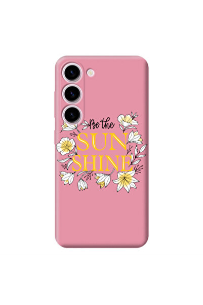 Other Samsung S23 Plus Sun Shine Pink Colored Silicone TPU Θήκη