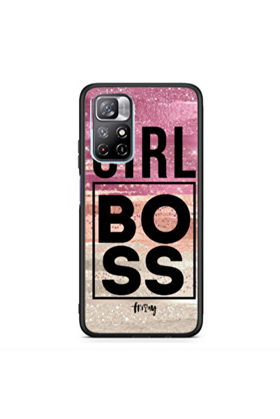 Other Xiaomi Poco M4 Pro 5G Girl boss friday Black Glossy Θήκη